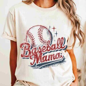Baseball Mama Tee, Baseball Mom Tee, Baseball Season T-shirt